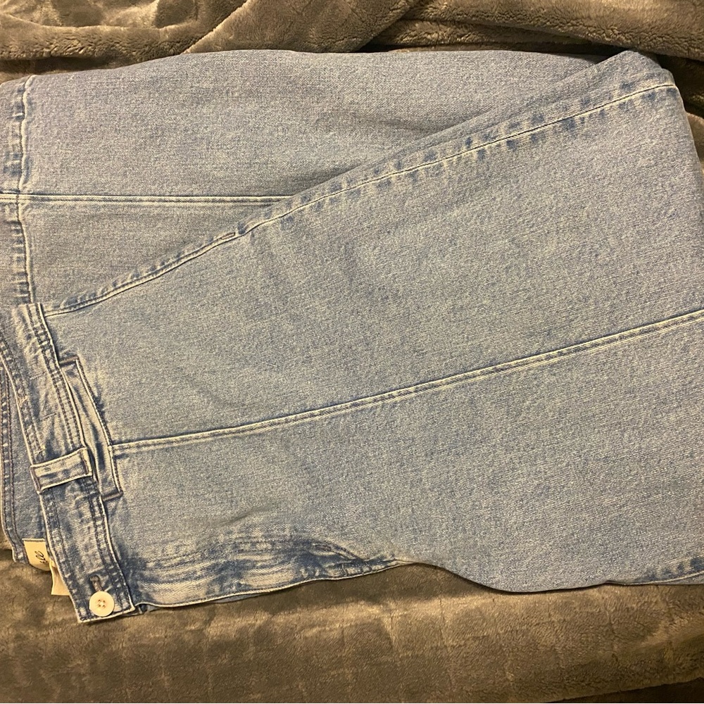 Madewell wide leg jeans
